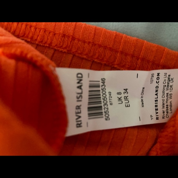 River Island Turtle Nect Tank Top - Picture 3 of 3